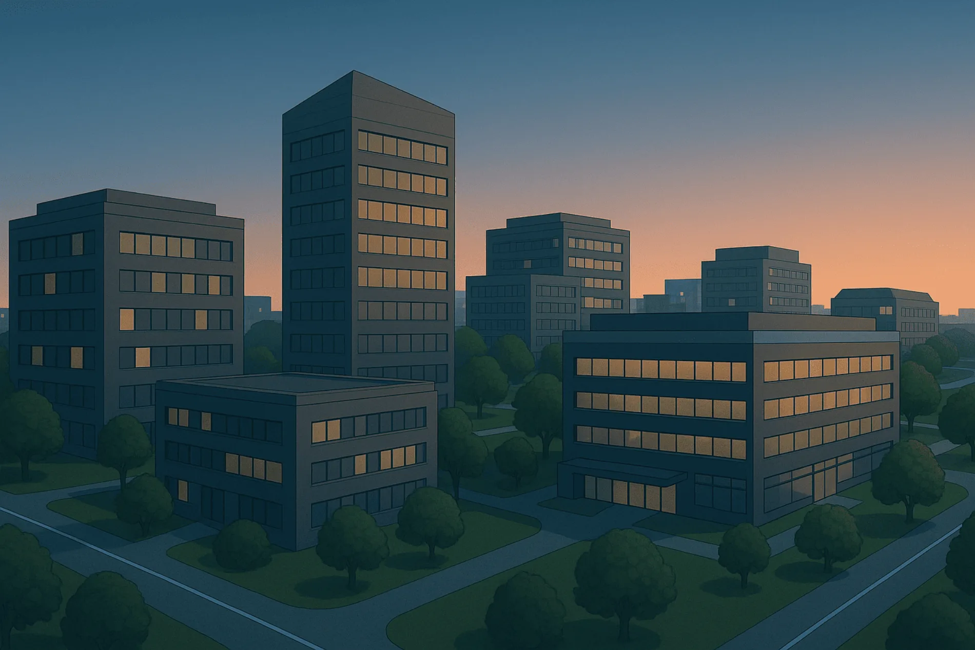 Illustration ville