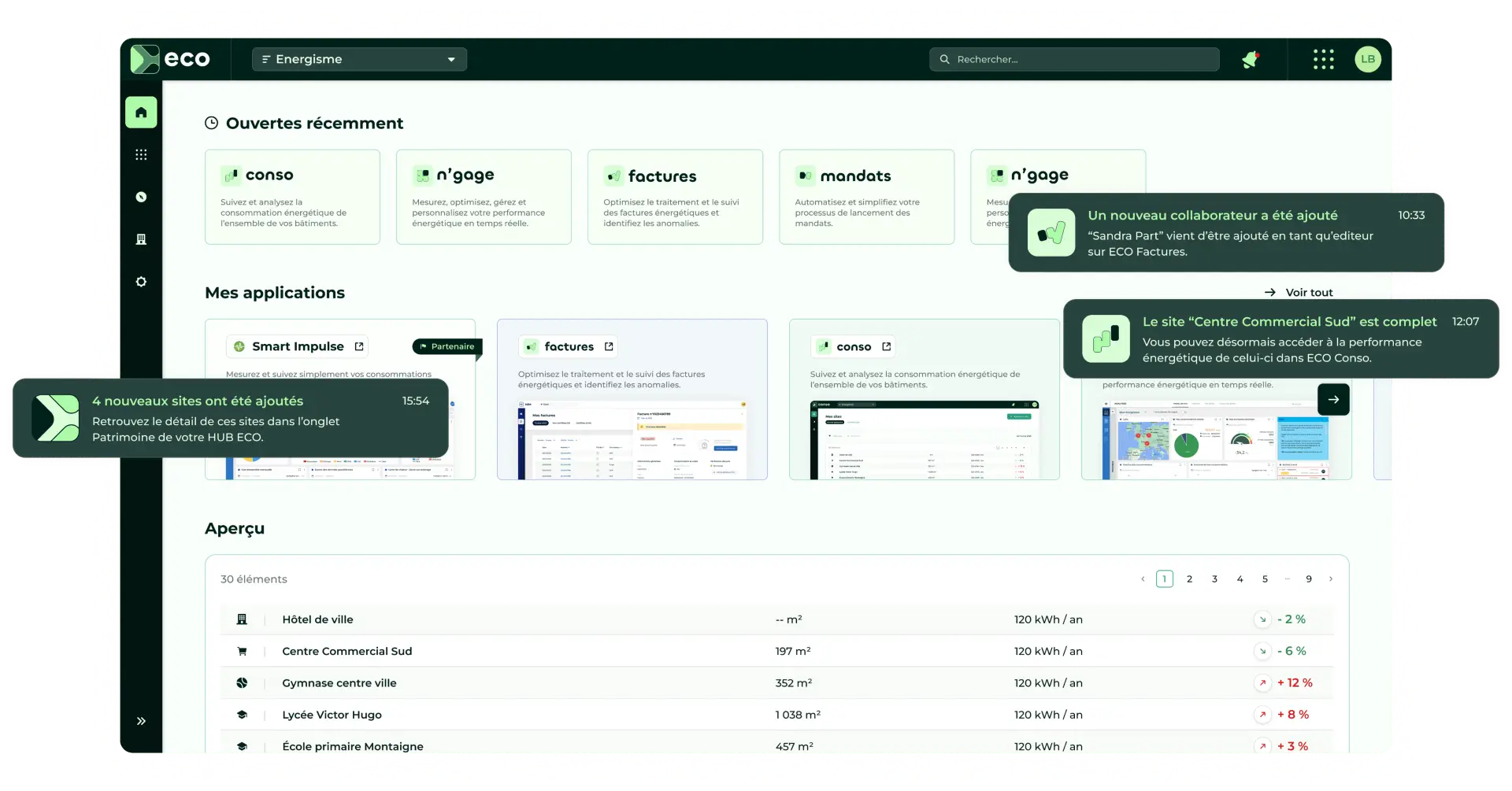 interface energisme